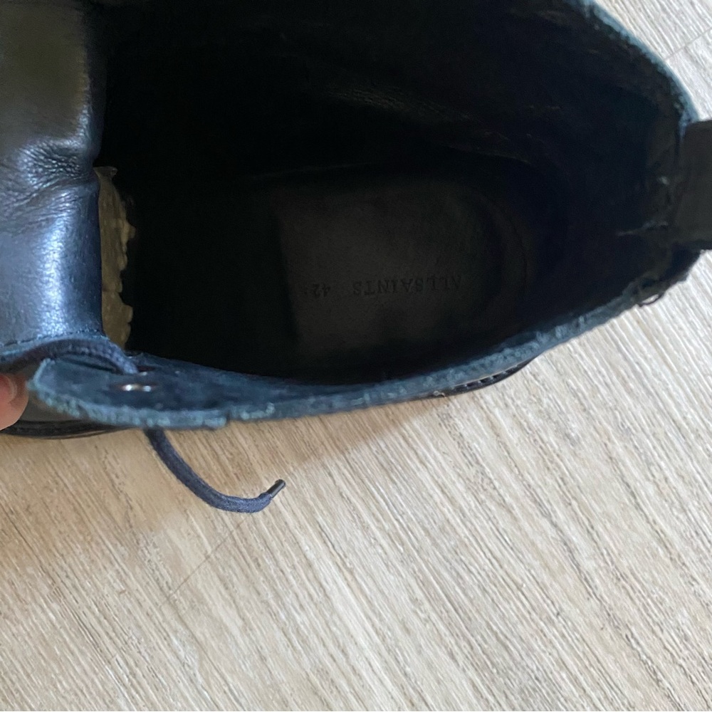 ALLSAINTS LEATHER MEN BOOTS - Picture 8 of 9
